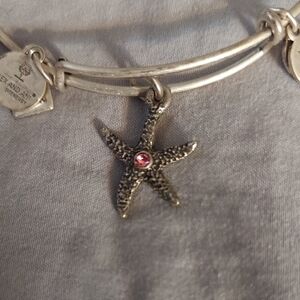 Silver Starfish Charm Bracelet